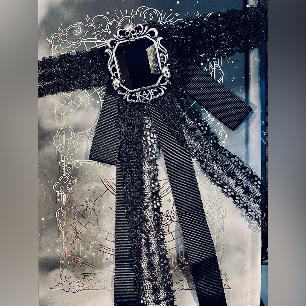 Killstar Onyx Witchy Brooch